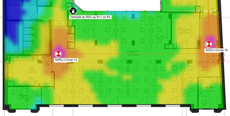 IBWAVE – Simulation de couverture intérieur 4G/5G/WIFI/RMP